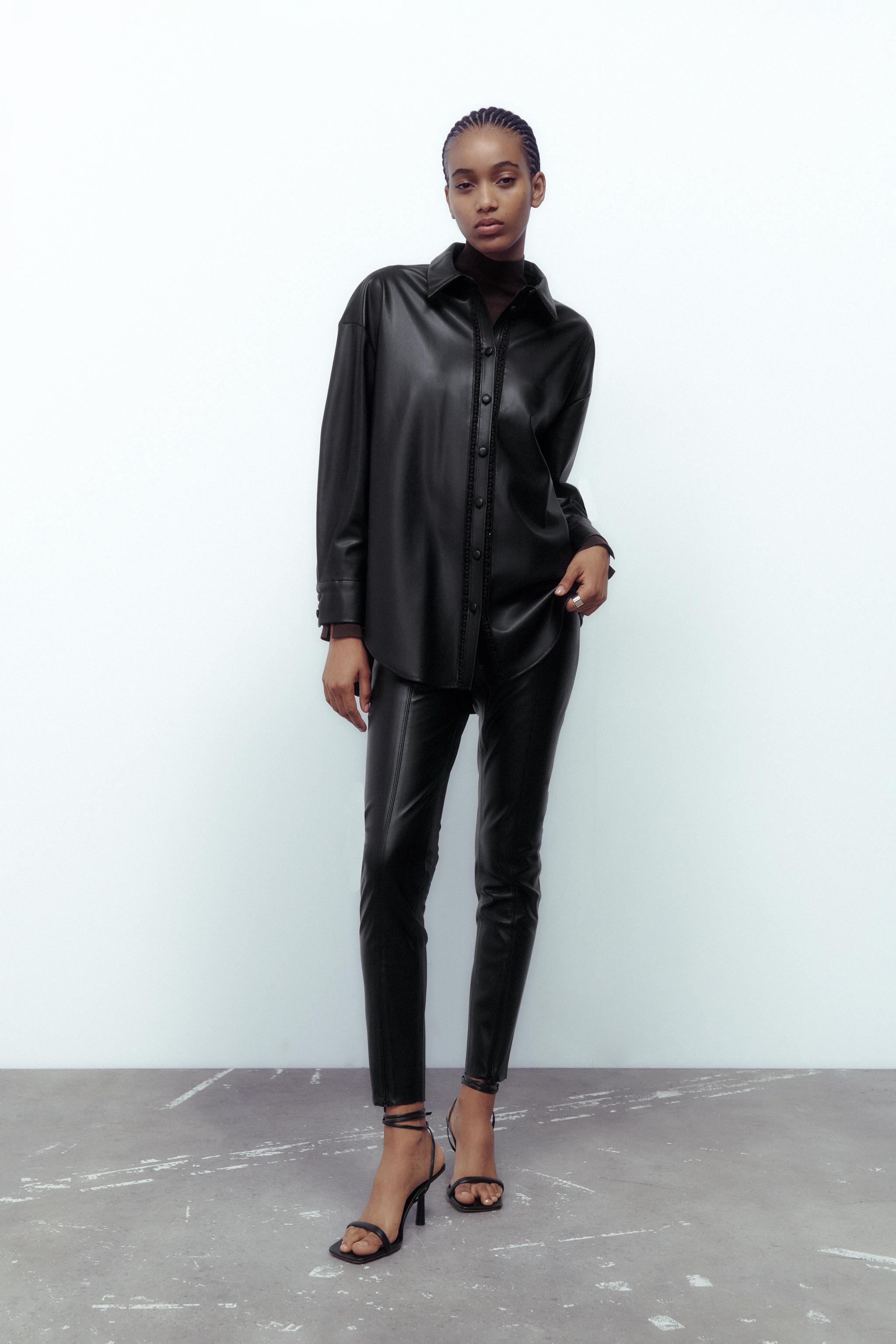 Zara black lace jacket new arrivals
